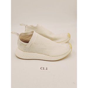 Women 7.5 Adidas NMD CS2 Primeknit Triple White